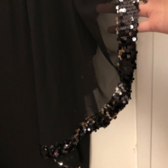 Sparkly Black Cocktail Dress - Picture 8 of 8